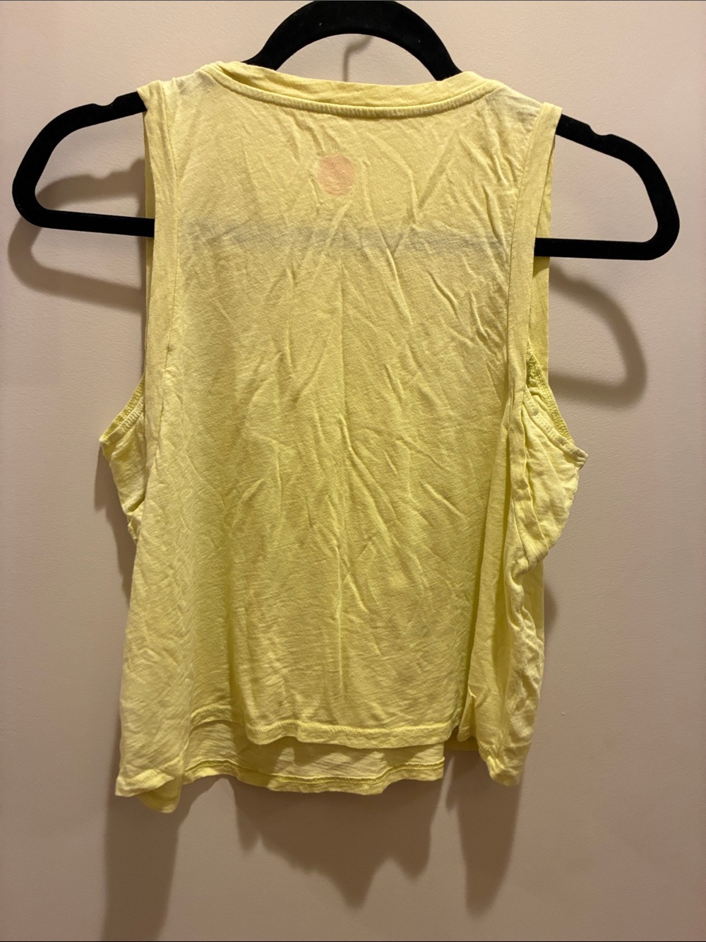 Daily Ritual Lightweight Yellow Tank Top - Picture 3 of 3